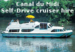 Canal du midi self drive barge rental