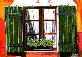 Painting by kind permission of Kathie Mcgregor